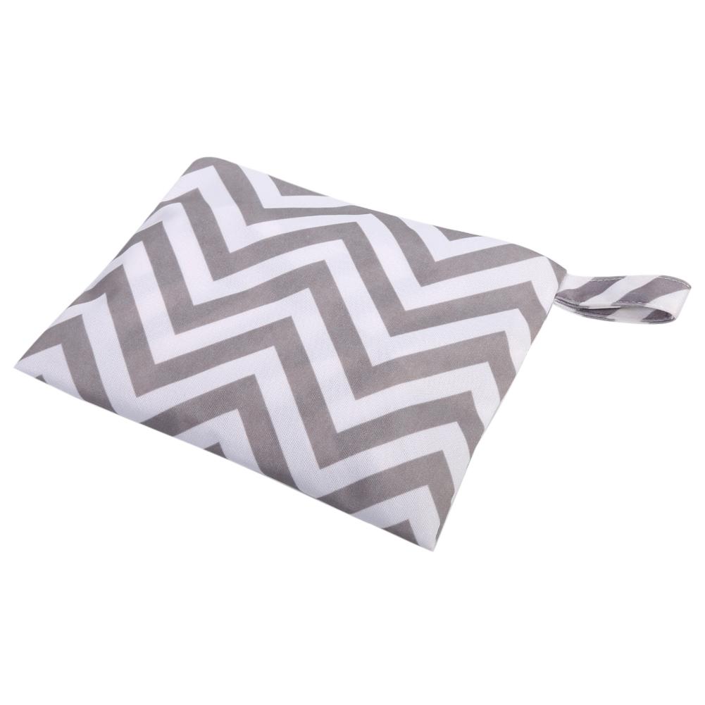 1PC Washable Wet Bag Pouch For Reusable Mama Cloth Menstrual Sanitary Maternity Pads 10 Colors