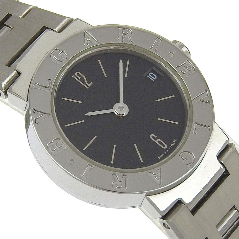 Bvlgari Bvlgari Bvlgari Watches BB23Stainless Steel blackDial Stainless Steel Quartz Analog Display Women Used