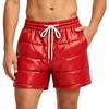 Shorts de Boxeur Rembourrés pour Homme Cordon de Serrage Ceinture Élastique Shorts Rembourrés Poches Latérales Bas Courts Étanche