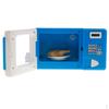 Plastic Simulation Home Appliance For Toys - Blue Microwave Oven