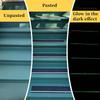 4pcs Glow-in-the-Dark Non-Slip Grip Tape, High Friction 15.24x60.96cm Strips, Waterproof & Anti-Skid for Outdoor Steps, Basement Stairs