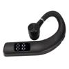 Bluetooth Headset IPX5 Waterproof Handsfree Noise Cancelling Single Ear Bluetooth Earphone for Running Driving Business