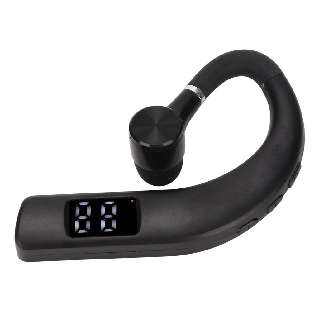 Bluetooth Headset IPX5 Waterproof Handsfree Noise Cancelling Single Ear Bluetooth Earphone for Running Driving Business