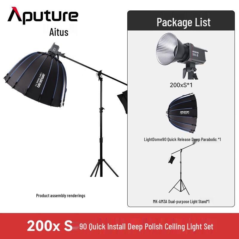 Aputure 200x S Bi-Color LED Video Light Kit