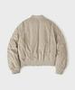 Hooves Flight Crop Padded Ma-1 [Beige]