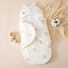 Newborn Swaddle Sleep Sack 350g Thick Cotton Baby Wrap Anti-Startle Infant Sleeping Bag
