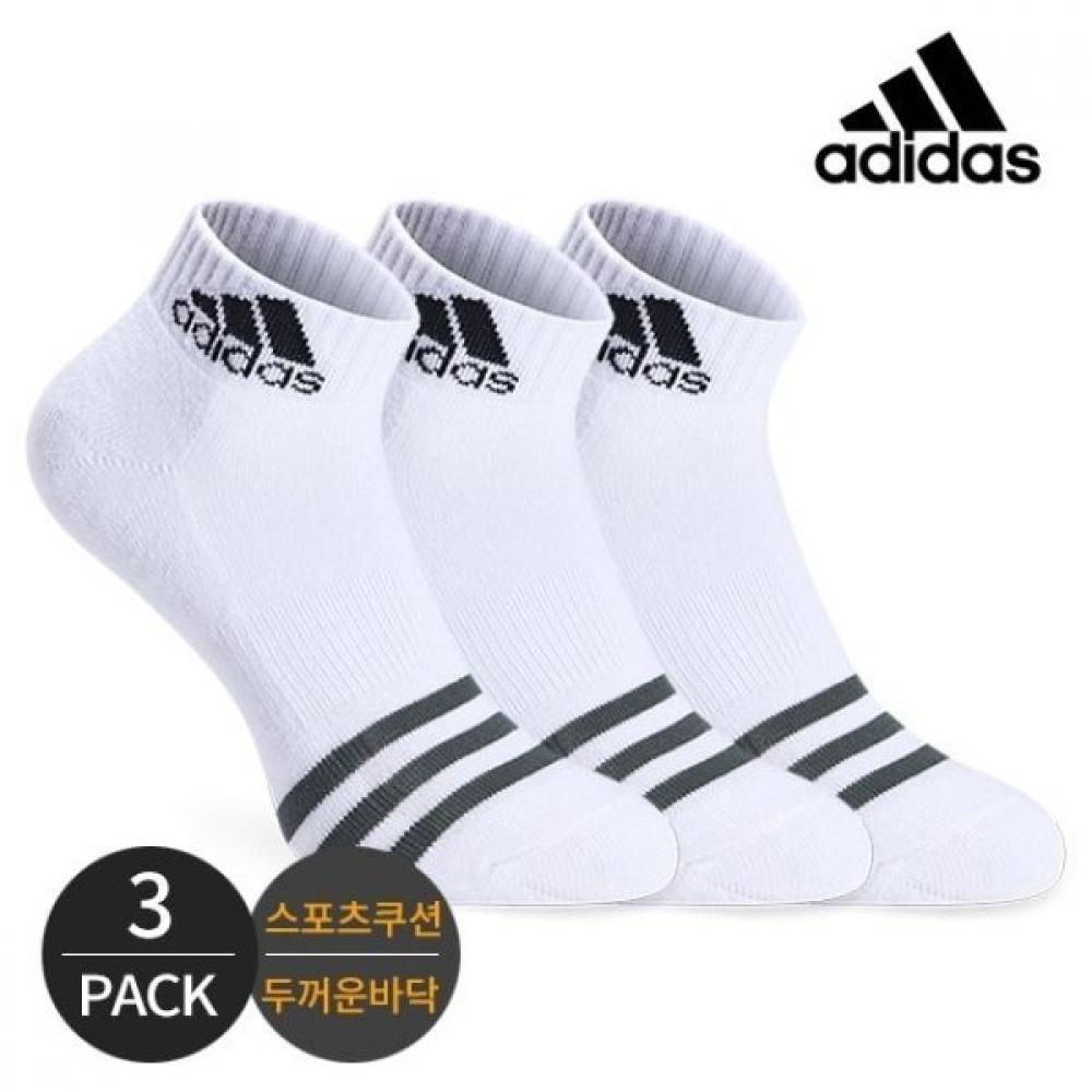 

Adidas Women s Cushion Front Ankle Socks 3P WH