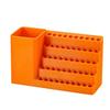 Professional Bit Holders Case Compact Storage Solution For 1/4 Inch Hex Shanks Tool Scientific Layered Structure Oil Resistant ABS Material