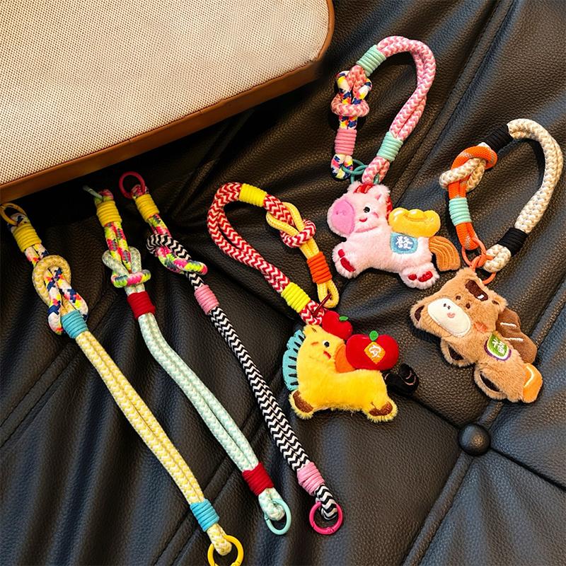 Cute Colorful Mobile Phone Portable Anti-Loss Lovely Knot Hand Bracelet