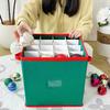 64Grid Baubles Storage Box Christmas Balls Storage Xmas Tree Decorations Organizer Bauble Storage Divider Toys Storage Box