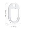 Table Hook 2 Pieces Double-Ended Round Hole Holder Portable Desk Hook For Home Office Study School Indoor Family Students Adults