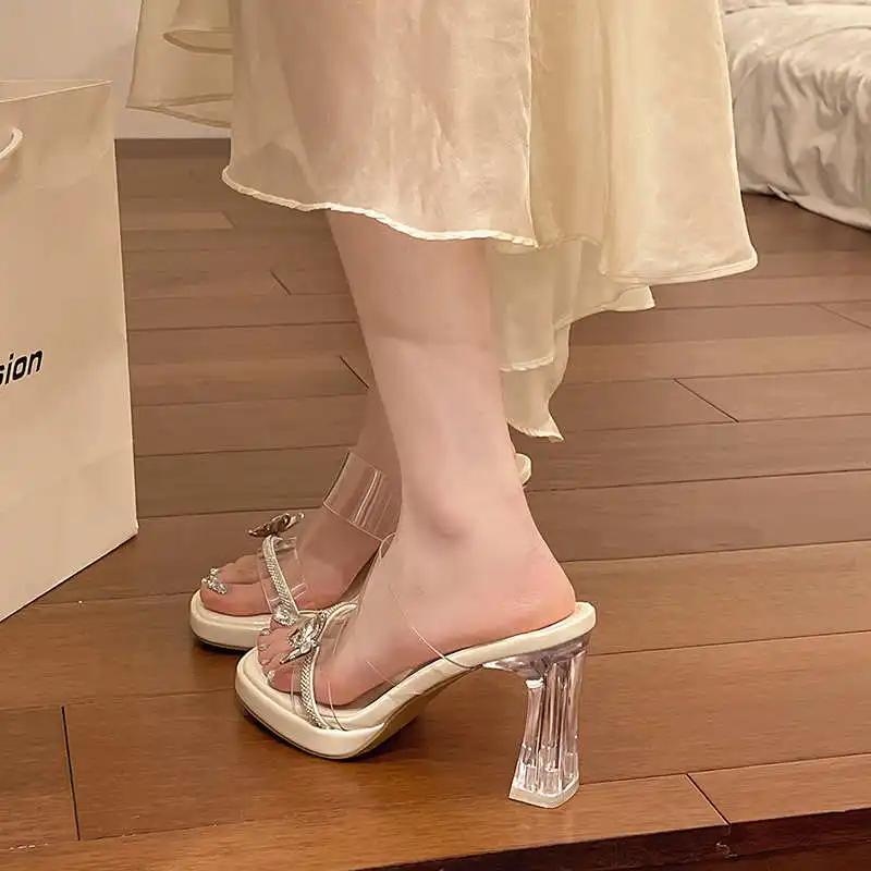 Fashion Non-slip Sole Parkour Women's Sports Shoes For Running Slippers Washable Green Sandals Sneakers Kawaiis 2025outdoor Tenya
