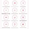 Sports Bluetooth Headset Hanging Neck Wireless Neck Hanging Ear Noise Reduction Male and Female Students