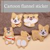 10Pcs Dog Embroidery Iron On Patches Adhesive Embroidery Appliques For Clothing Jackets Bags Hat Decoration and Sewing