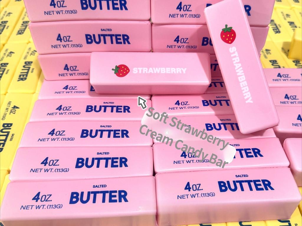 Squeeze Butter Stress Relief Toy Slow Rebound Pinch Decompression Butter Stick Anti Stress Hand Relax Butter Bar Elastic Cheese