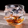 330mL Wave Cup Glass Wine Cup Thicken Juice Crystal Lead-free Whiskey Cocktail Glass Creativity Affordable Luxury Bar Gift