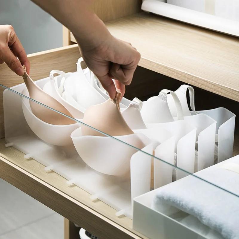Household Closet Organizer Clothes Bras Socks Underwears Organizer Jeans T-shirt Drawer Storage Box Wardrobe Pants Storage Bag