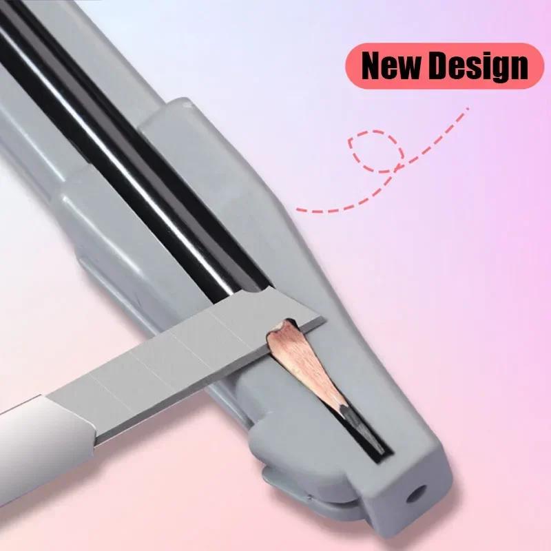 New Microblading Eyebrow Pencil Sharpener Eyebrow Pencil Sharpening Tip Thin Tool for Semi-Permanent Eyebrow Makeup Profiler Pen
