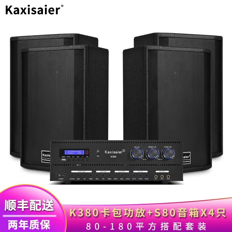 KAXISAIER Professional Conference Audio System Set CN Plug (adapter Included)