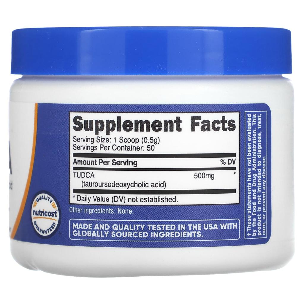 Tudca, Unflavored, 25G(0.9Oz)