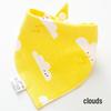 Pure Cotton Baby Drool Bib: Double-Layer Triangle Scarf with Snap Closure, Anti-Spit Up for Newborns