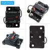 100 Amp Circuit Breaker 30A-300A with Manual Reset Waterproof Inline Fuse Inverter for Marine Trolling Motors Boat ATV Manual Power 12V-48VDC