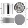 2PCS 1.98" Trailer Bearing Protector Caps - Durable Dust Cover for Boat/RV Trailers (Easy Install, Corrosion-Resistant)