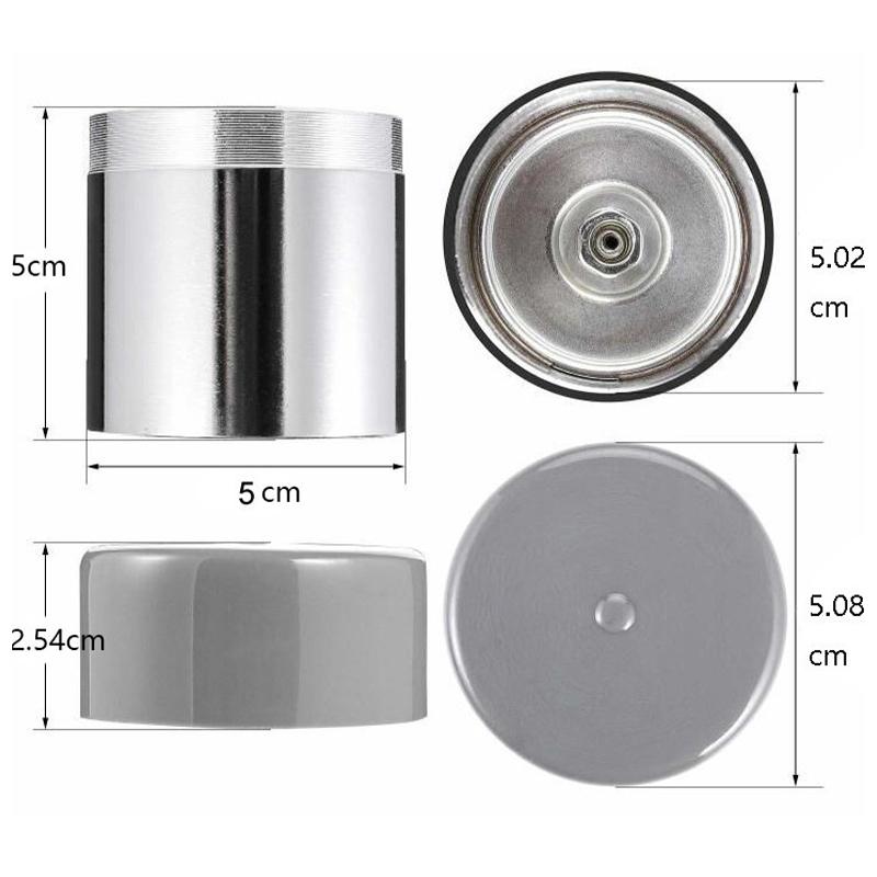 2PCS 1.98" Trailer Bearing Protector Caps - Durable Dust Cover for Boat/RV Trailers (Easy Install, Corrosion-Resistant)