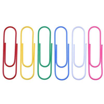 10cm Student Stationery Paper Clips 12 Pieces 100mm Durable Metal Office Supplies for Organizing Documents and Papers