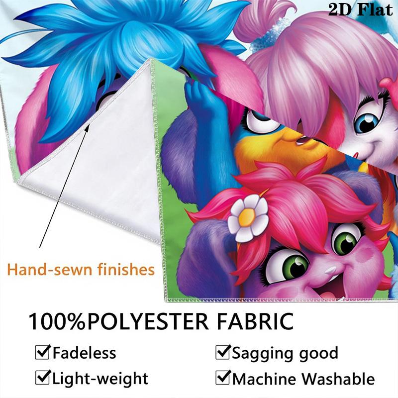 Popples Pattern Home Decor Tapestry, Wall Hanging, Decorative RV Wall Cloth.MGT0918074
