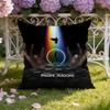 I-Imagine D-Dragons Cushion Cover Home & Car Dual-Scene Pillow Cover: Reversible for Premium Comfort