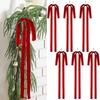 6pcs/set Vintage Christmas Tree Bows Indoor Outdoor Decorations Versatile Usage Velvet Bows Elegance Christmas Gift Wreath Bow