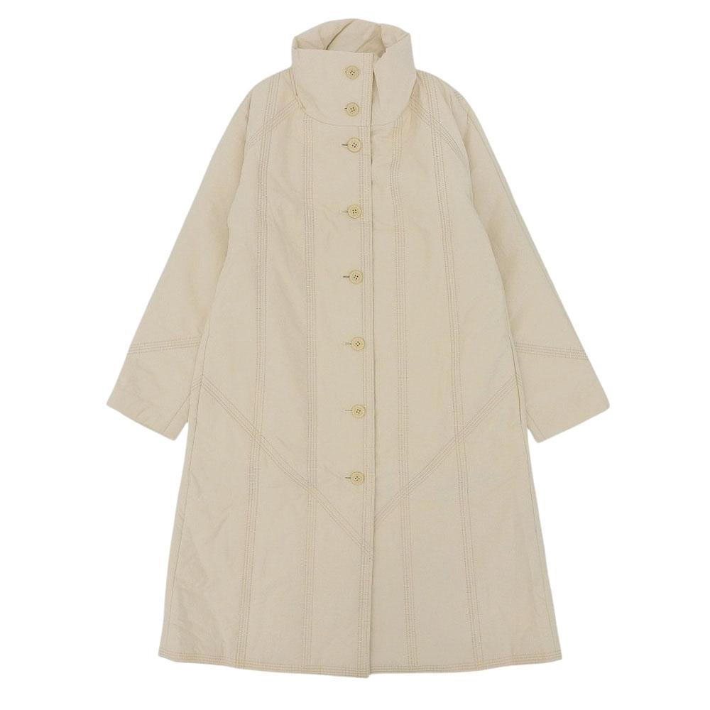PLEATS PLEASE Quilted Coat Coat Women's Polyester Beige 4 PP74-ZA872 07AW coat 4 beigeUsed