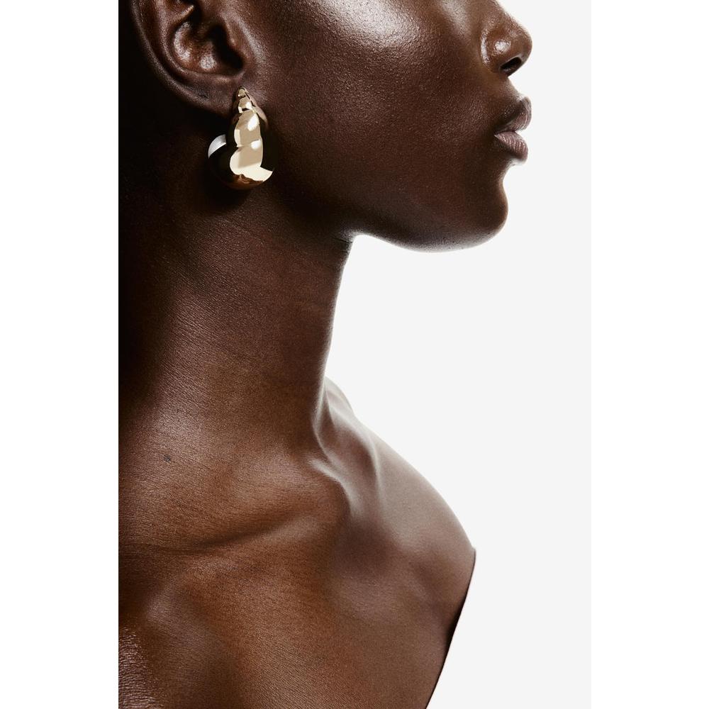 Shell Earrings Gold/White 1240174001