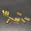 10Pcs Realistic Mini Gold Bar Models Alloy Miniature Props for Photography and Creative Displays