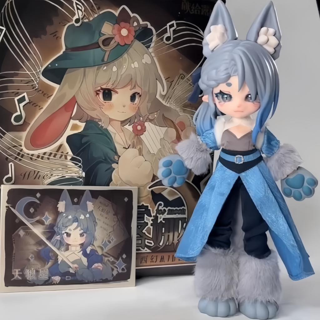 Latest Genuine Popular Luna For Moon Series 12 Point Mjd   Cute Trendy Action Anime Figurine Desktop Ornament Plaything