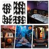 Halloween Bathroom Curtains Spooky Bathroom Ghost Curtains Horror Home Accent For Hotel Restaurant RV Apartment Rental