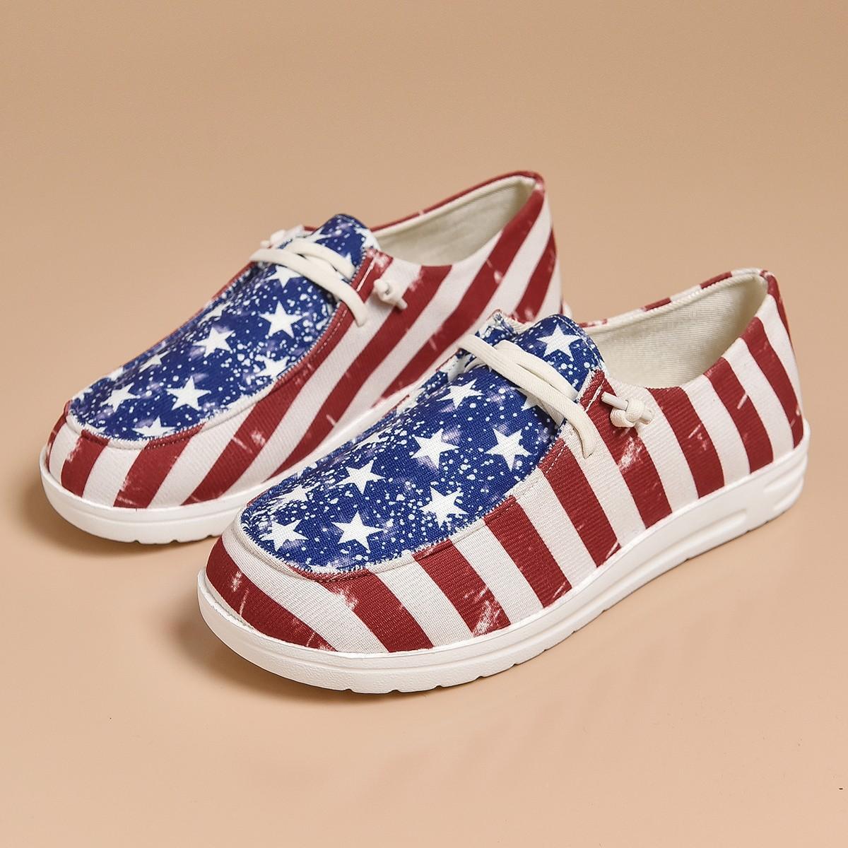 Новая модная женская дышащая повседневная обувь высокого качества INS на плоской подошве из парусины 36 разноцветный 2868₽