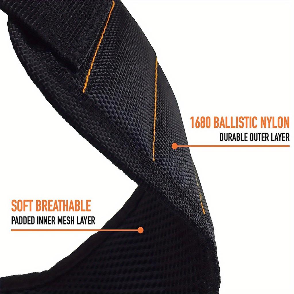 Magnetic Wrist Tool Holder - with 9 Strong Magnets, Perfect for Screws, Nails, Drill Bits | Durable Fabric Tool Organizer | Secure Magnetic Attachmen