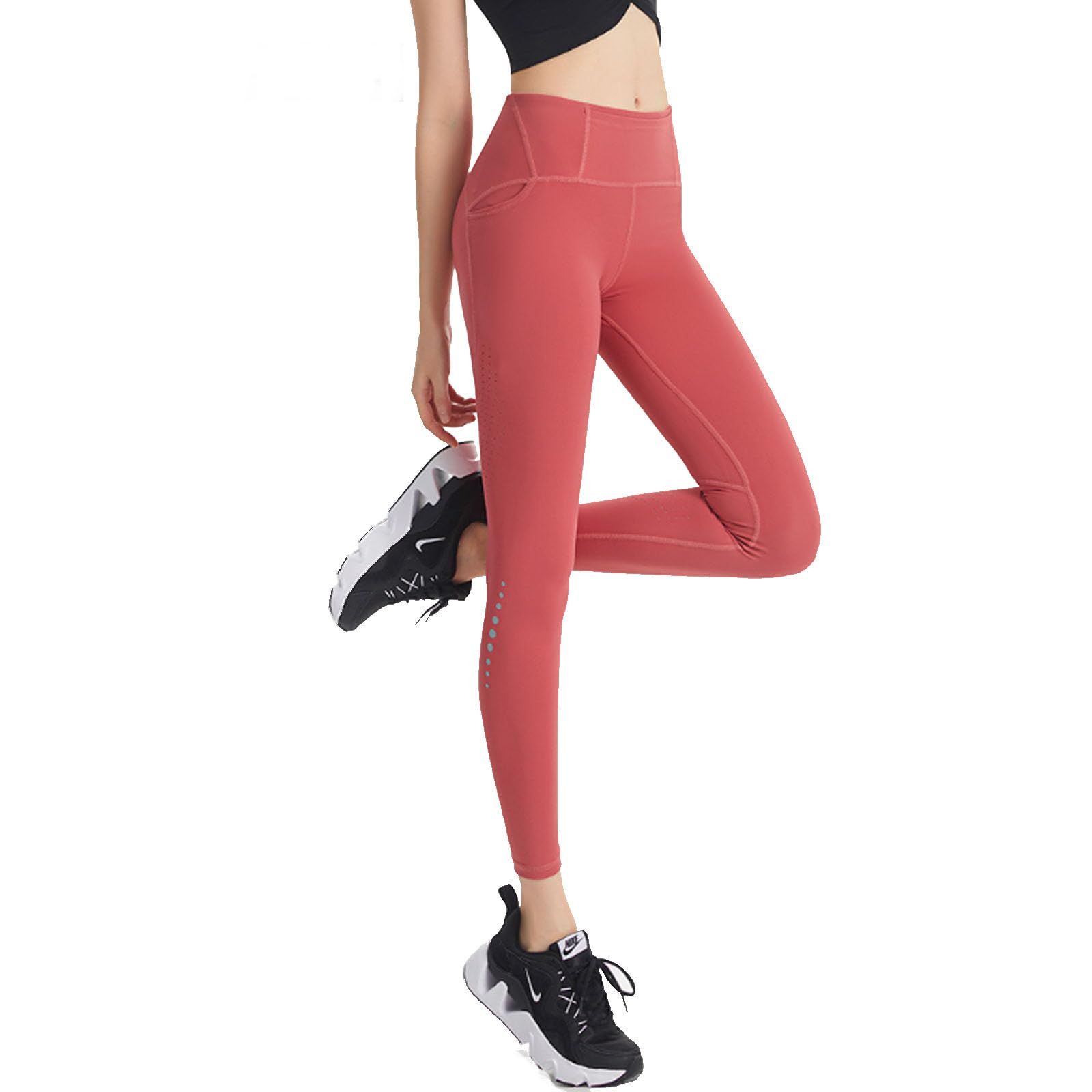 

Женские брюки Yodilala Jogger и для бега размера XL, быстросохнущие, влагоотводящие, дышащие, удобные, прочные, износостойкие, женская одежда, красные,