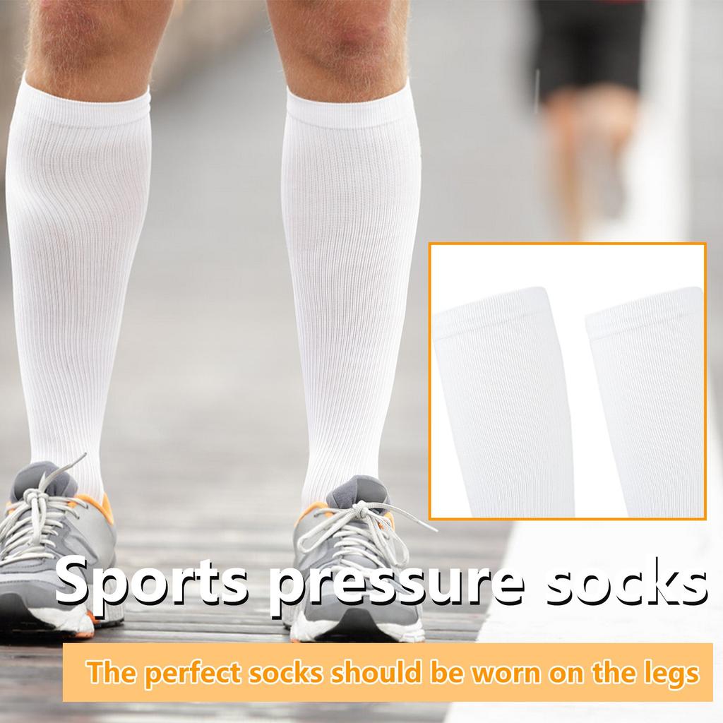 3 Pairs Of Men's And Women's Sports Pressure Socks, Suitable For Outdoor Fitness, Cycling, And Running
