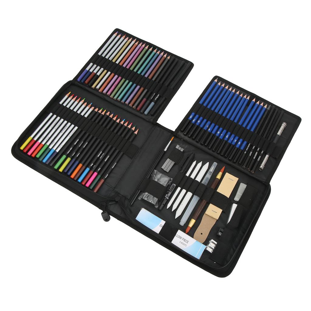 Sketch Pencil Drawing Set with Sketching Tool Professional Painting Art Supplies