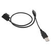 USB To 7+6 13Pin Slimline SATA Adapter Cable 480Mbps Supports Hot Swap USB 2.0 To SATA Cable for Laptop CD DVD ROM Drive