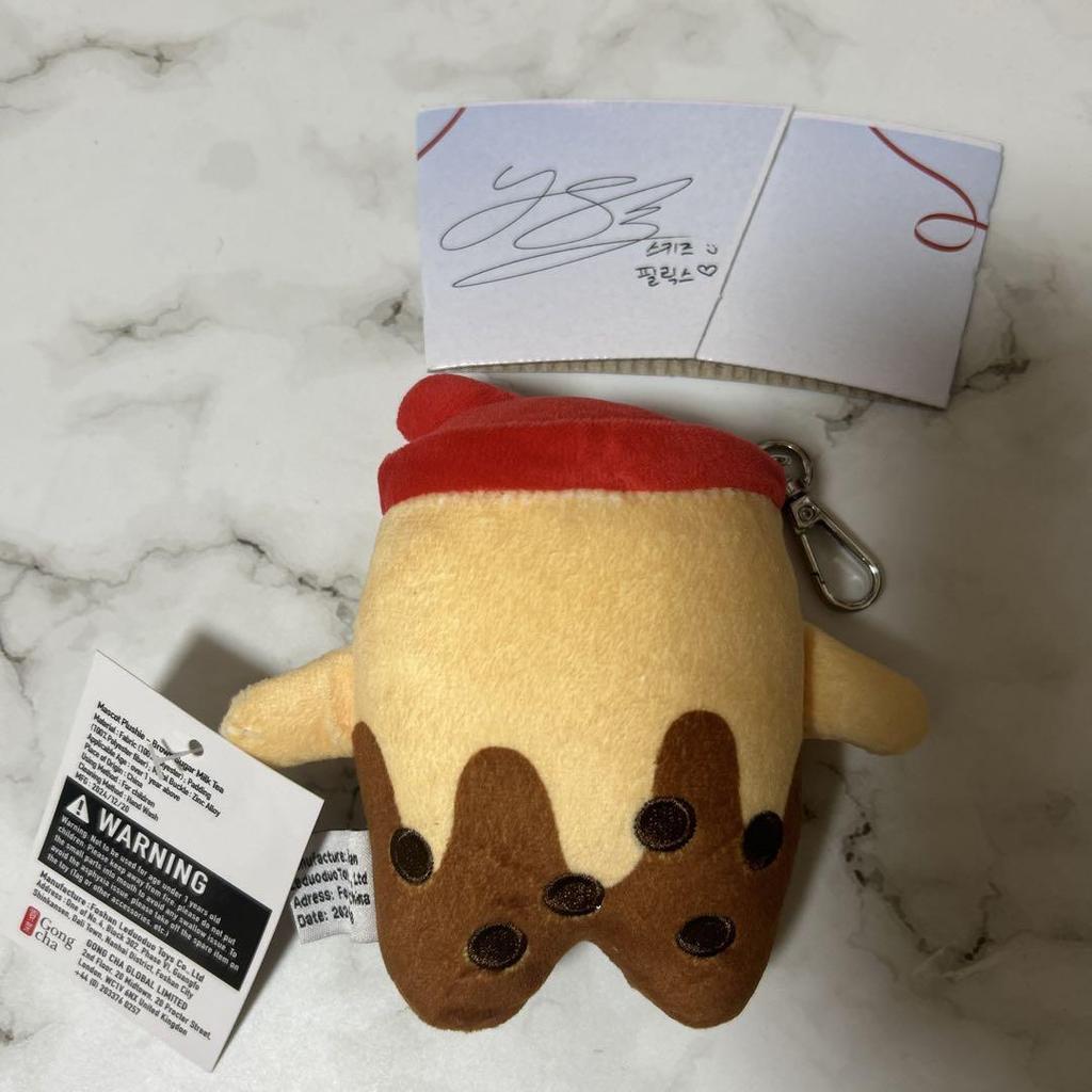 [USED] Gong Cha Felix Plush Keychain Gong Cham Kokucha Stray Kids