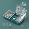 Portable Pill Organizer with Tablet Cutter and Grinder