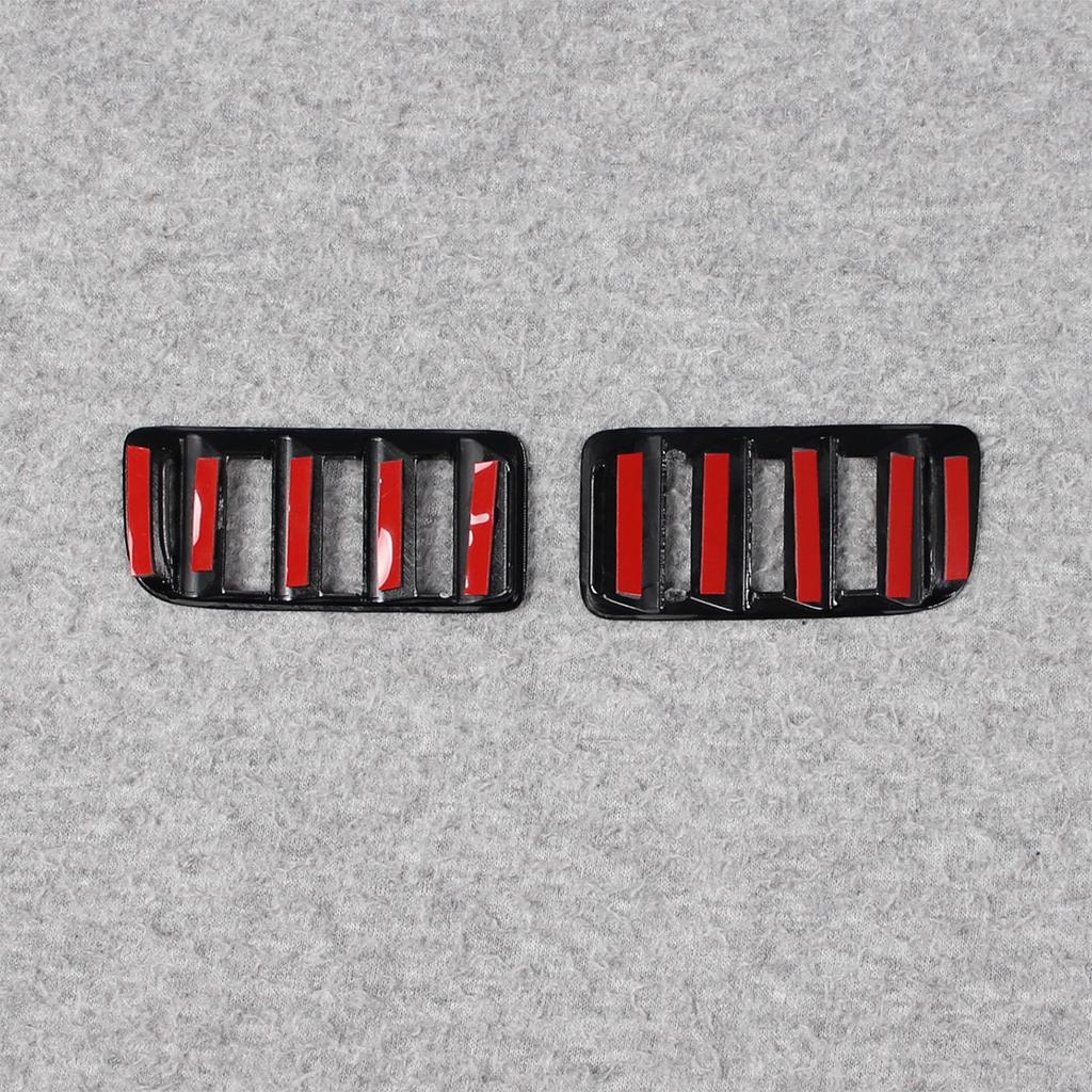 RUIQ Nissan Serena C28 Series Interior Front Upper Air Conditioning Vent Ring Garnish Panel (Piano Black)