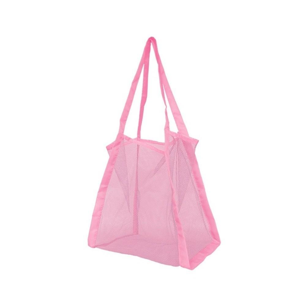 Sandproof Mesh Beach Bag Foldable Shoulder Storage Bag New Toiletry Bag Swimming