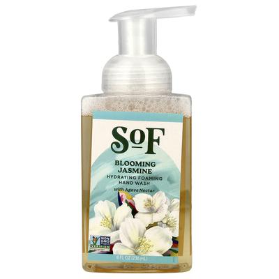 Hydrating Foaming Hand Wash, With Agave Juice, Blooming Jasmine Scent, 236 Ml (8 Fl Oz)
