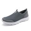Herrenschuhe Sommer Atmungsaktives Mesh Weich Leicht Walking Freizeit Reiseschuhe Herren Slipper Slip-On Sneaker Große Herrenschuhe