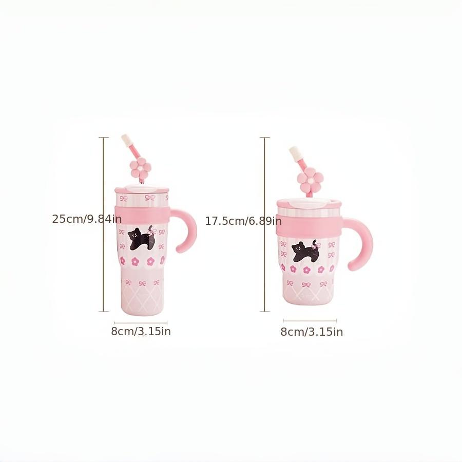 Big Gulp 2024 Cup Large Capacity Ice Cup Can Be Carried New Style Straw Insulated Cup High-looking Water Cup